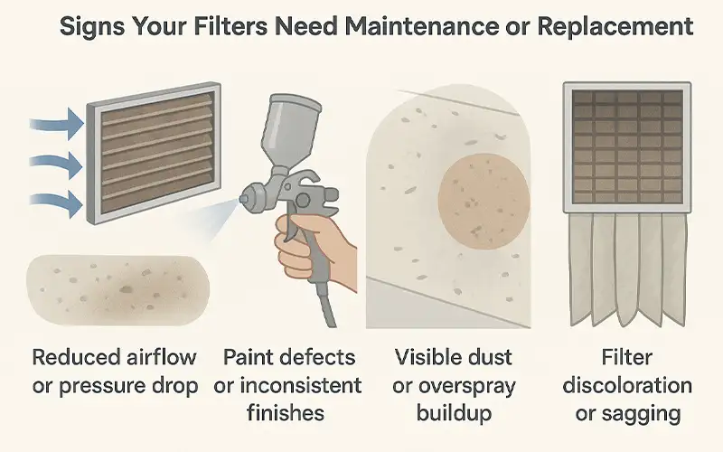How to Maintain Your Paint Booth Filters for Optimal Performance