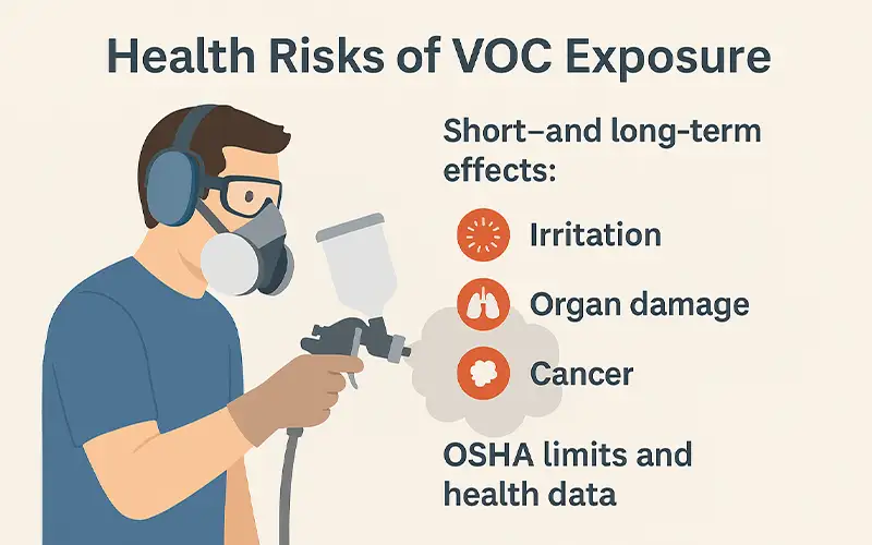 What Are VOCs and Why Are They Dangerous in Paint Spray Booths